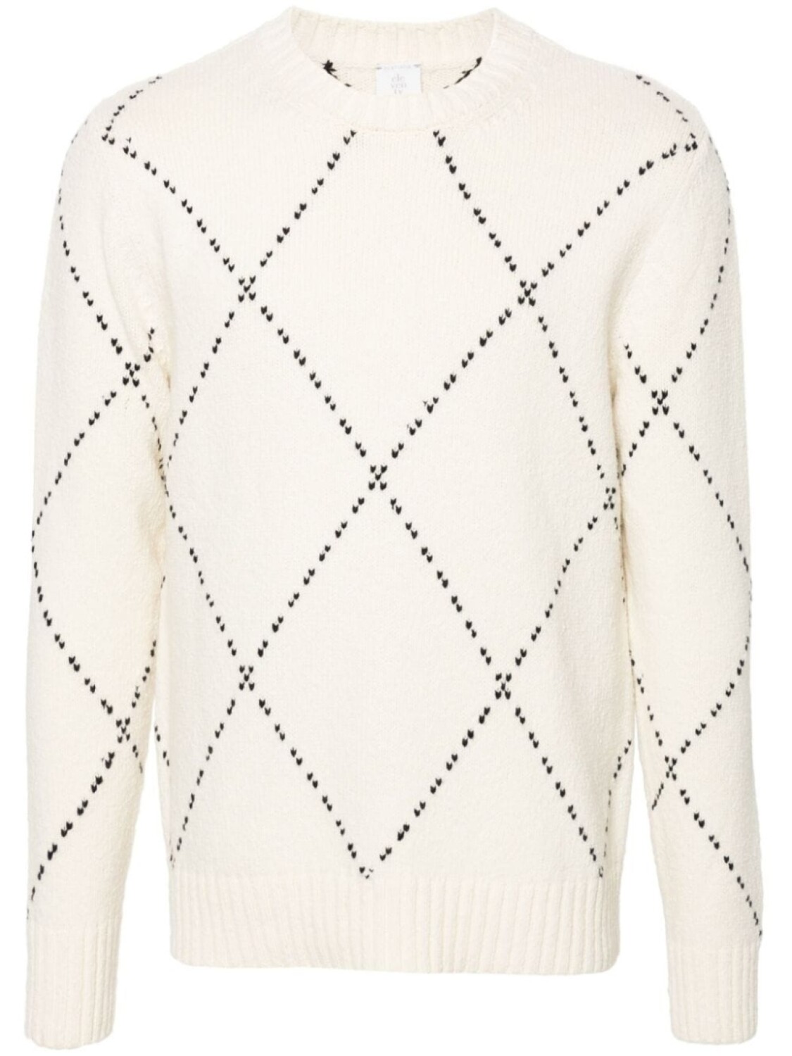 Eleventy свитер с узором, нейтральный цвет 
Eleventy свитер с узором, нейтральный цвет