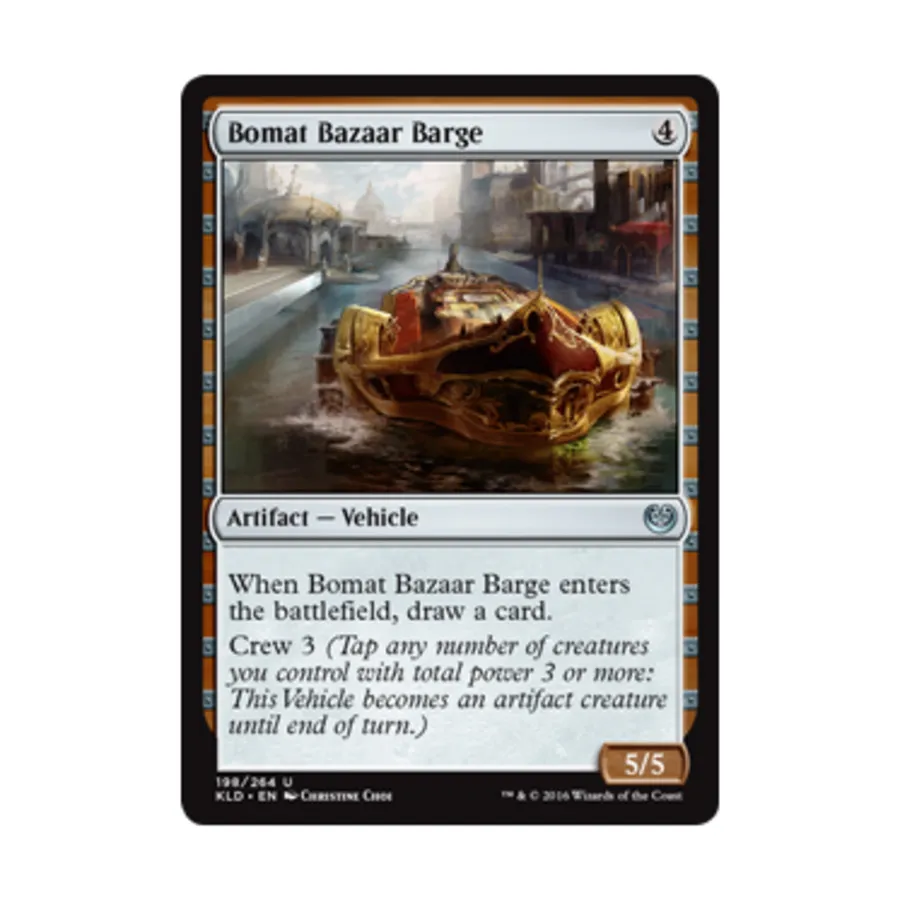 CCG Бомат Базар Баржа (U), MTG - Kaladesh
CCG Бомат Базар Баржа (U), MTG - Kaladesh