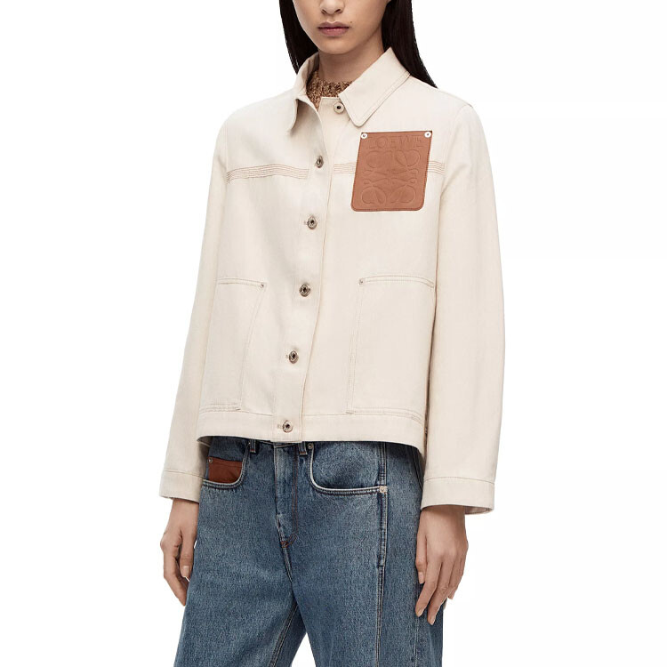 Куртка джинсовая женская Loewe, белый
Куртка джинсовая женская Loewe, белый