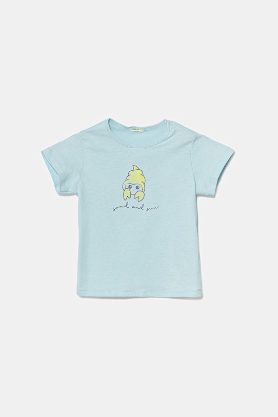 Хлопковая футболка для малышей United Colors Of Benetton, синий
Хлопковая футболка для малышей United Colors Of Benetton, синий