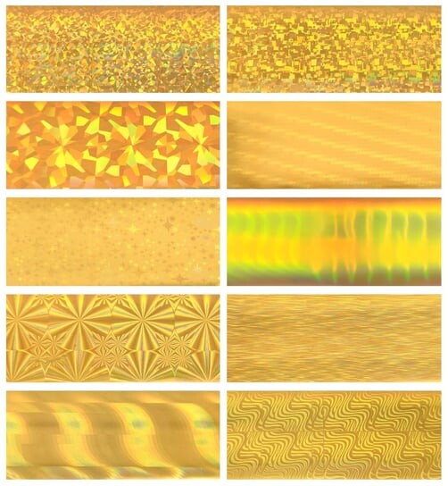 Набор трансферной фольги для дизайна ногтей, золотое голографическое, 10 шт. Tojato
Набор трансферной фольги для дизайна ногтей, золотое голографическое, 10 шт. Tojato