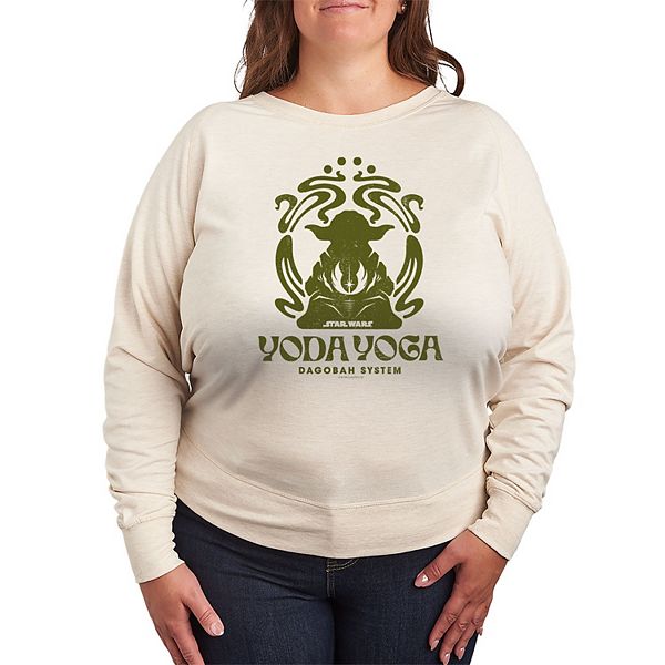 Футболка с длинным рукавом Yoda Yoga French Terry Plus Size Star Wars
Футболка с длинным рукавом Yoda Yoga French Terry Plus Size Star Wars