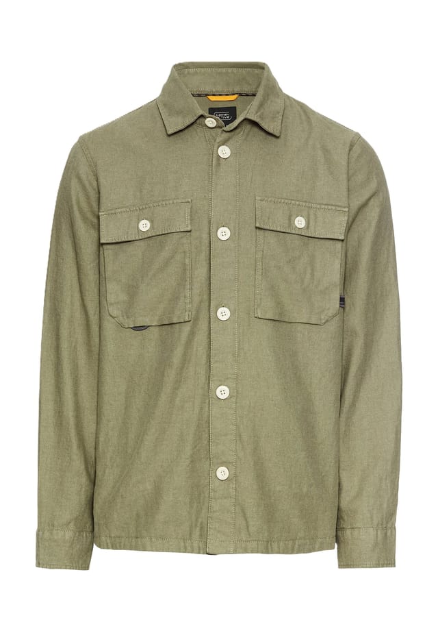 Верхняя рубашка свободного кроя длинный рукав воротник-стойка Kent Camel Active, хаки
Верхняя рубашка свободного кроя длинный рукав воротник-стойка Kent Camel Active, хаки