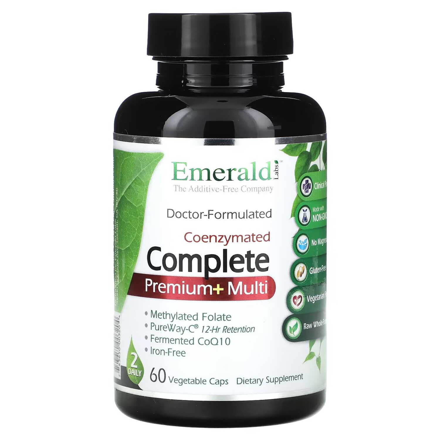 Complete Premium+ Multi, 60 растительных капсул Emerald Laboratories
Complete Premium+ Multi, 60 растительных капсул Emerald Laboratories