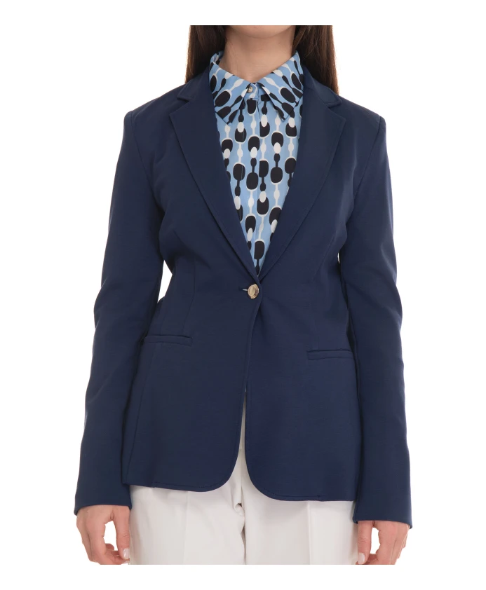 Жакет Allegra на 1 пуговице из джерси Pennyblack, синий
Жакет Allegra на 1 пуговице из джерси Pennyblack, синий