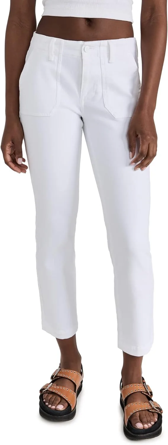 PAIGE Женские джинсы Mayslie прямые укороченные
PAIGE Женские джинсы Mayslie прямые укороченные