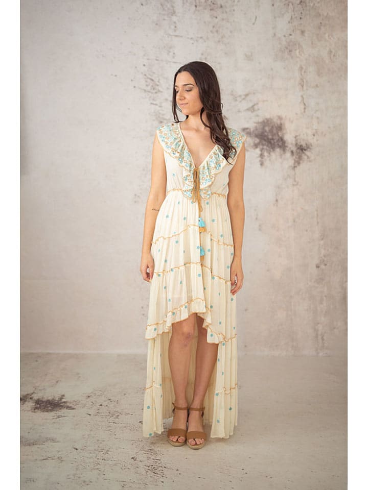 Длинное платье Lula Natura, бежевый 
Длинное платье Lula Natura, бежевый