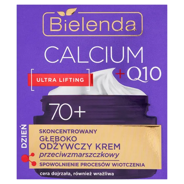 Крем для лица глубоко питательный против морщин 70+ на день, 50 мл Bielenda Calcium+Q10
Крем для лица глубоко питательный против морщин 70+ на день, 50 мл Bielenda Calcium+Q10