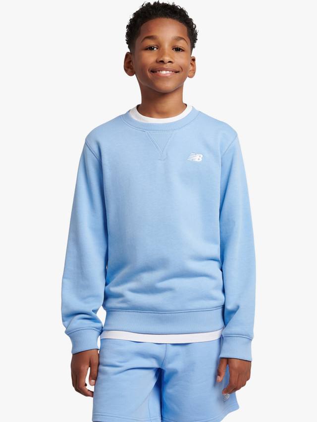 Детский хлопковый свитшот с логотипом New Balance, Electric Sky
Детский хлопковый свитшот с логотипом New Balance, Electric Sky