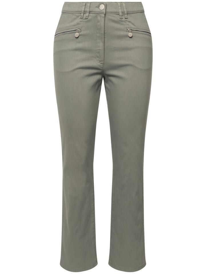 Тканевые брюки Ulla Popken, цвет helles moosgrün
Тканевые брюки Ulla Popken, цвет helles moosgrün