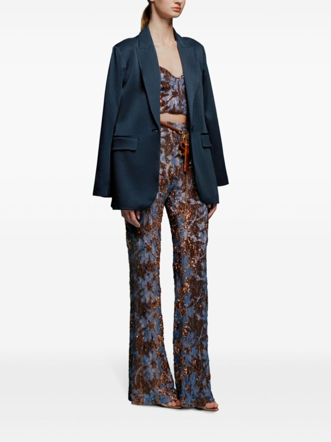 Silvia Tcherassi блейзер Rebeca, синий
Silvia Tcherassi блейзер Rebeca, синий