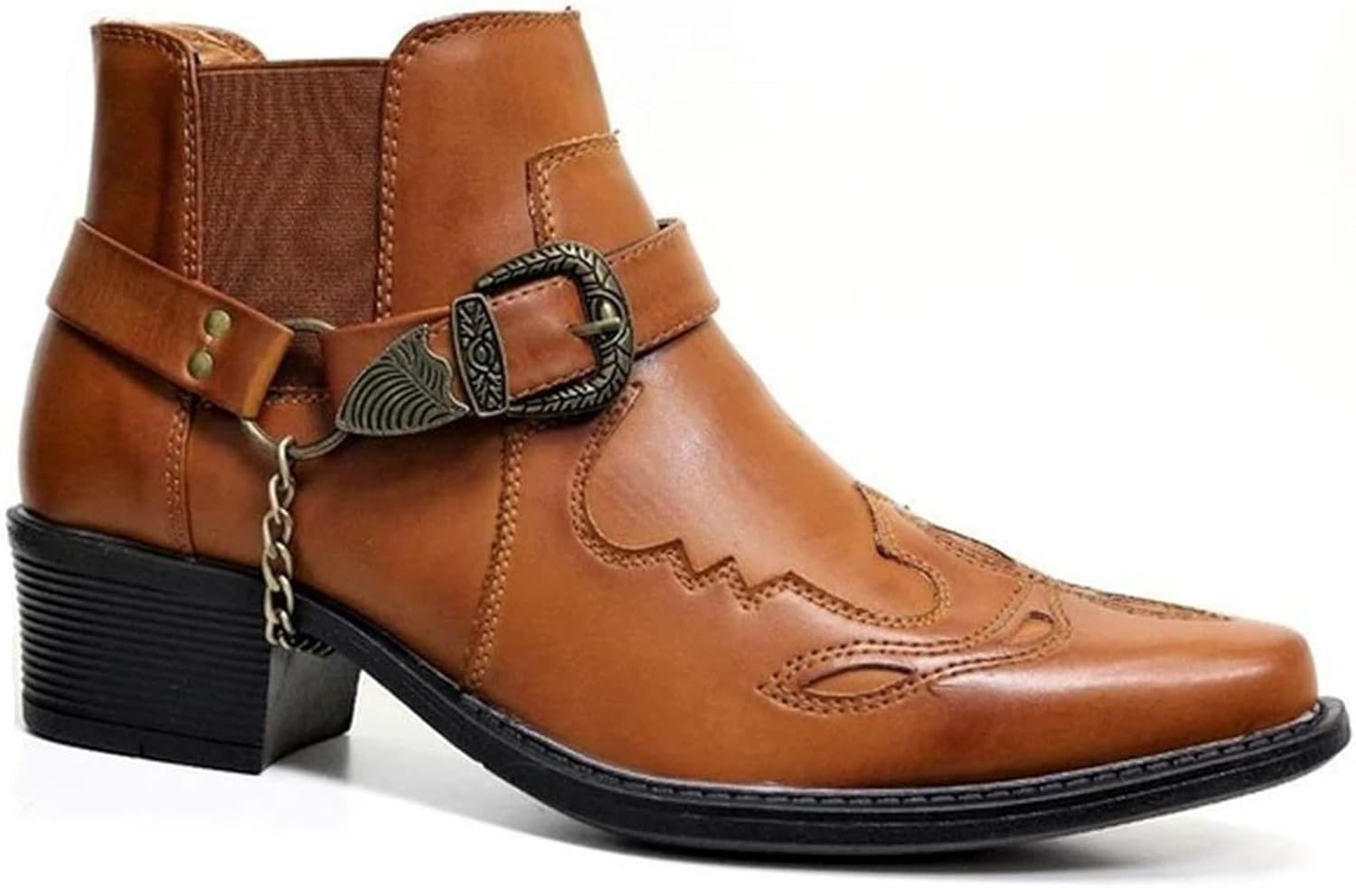 Мужские ковбойские короткие сапоги с заостренным носком, массивным каблуком, износостойкая искусственная кожа, удобные, модные, ретро-классика для весны и осени, унисекс, западные ковбойские сапоги (цвет: черный, размер: 11 женский / 9,5 мужской...
Мужские ковбойские короткие сапоги с заостренным носком, массивным каблуком, износостойкая искусственная кожа, удобные, модные, ретро-классика для весны и осени, унисекс, западные ковбойские сапоги (цвет: черный, размер: 11 женский / 9,5 мужской...