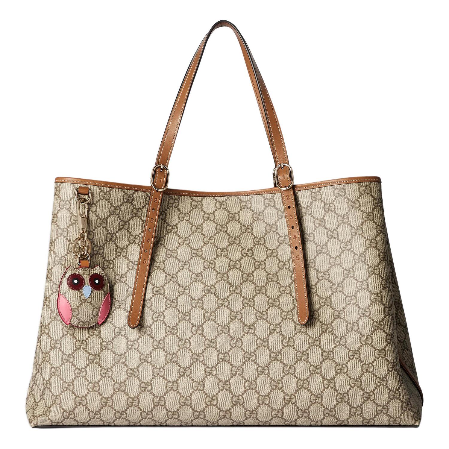 Gucci Сумка-шоппер GG Emblem из ткани с покрытием, сумка через плечо, большая женская сумка через плечо, бежево-темно-коричневая
Gucci Сумка-шоппер GG Emblem из ткани с покрытием, сумка через плечо, большая женская сумка через плечо, бежево-темно-коричневая