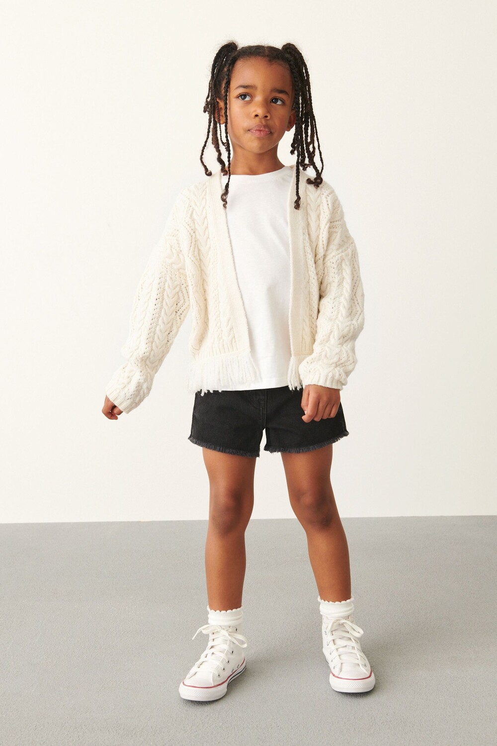 Потертые шорты Next, черный
Потертые шорты Next, черный