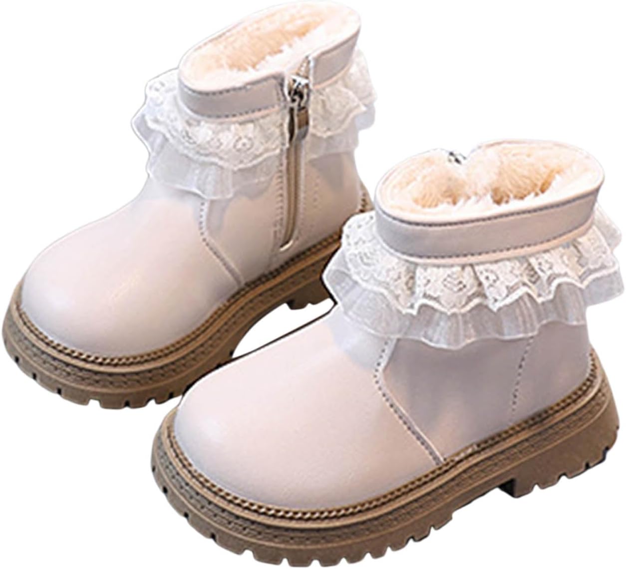 Детские сапоги для девочек с плюшевой отделкой, толстые и теплые, ботильоны на щиколотку, модные универсальные милые ботинки на платформе, с мягкой подошвой, удобные, с плюшевым хлопком, легкие зимние ботиночки Generic, Beige
Детские сапоги для девочек с плюшевой отделкой, толстые и теплые, ботильоны на щиколотку, модные универсальные милые ботинки на платформе, с мягкой подошвой, удобные, с плюшевым хлопком, легкие зимние ботиночки Generic, Beige