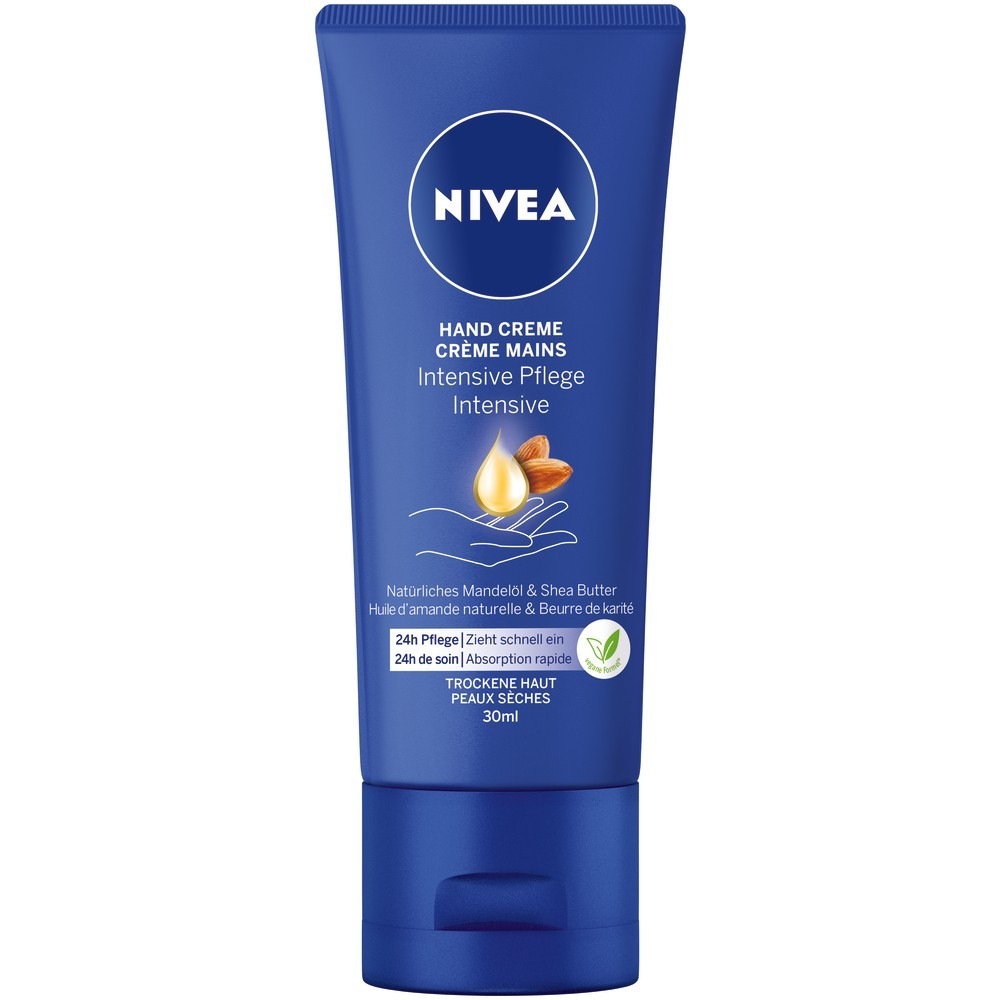 Крем для рук hand tube intensive pflege Nivea, объем 30 мл
Крем для рук hand tube intensive pflege Nivea, объем 30 мл
