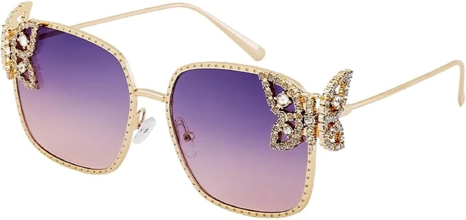 Стильные солнцезащитные очки-бабочки квадратной формы со стразами для женщин, роскошные ретро-очки в металлической оправе, солнцезащитные очки для активного отдыха mincl, Purple
Стильные солнцезащитные очки-бабочки квадратной формы со стразами для женщин, роскошные ретро-очки в металлической оправе, солнцезащитные очки для активного отдыха mincl, Purple