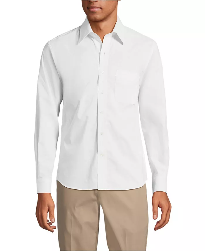 Мужская футболка с длинным рукавом Stretch Coolmax Lands' End, белый
Мужская футболка с длинным рукавом Stretch Coolmax Lands' End, белый