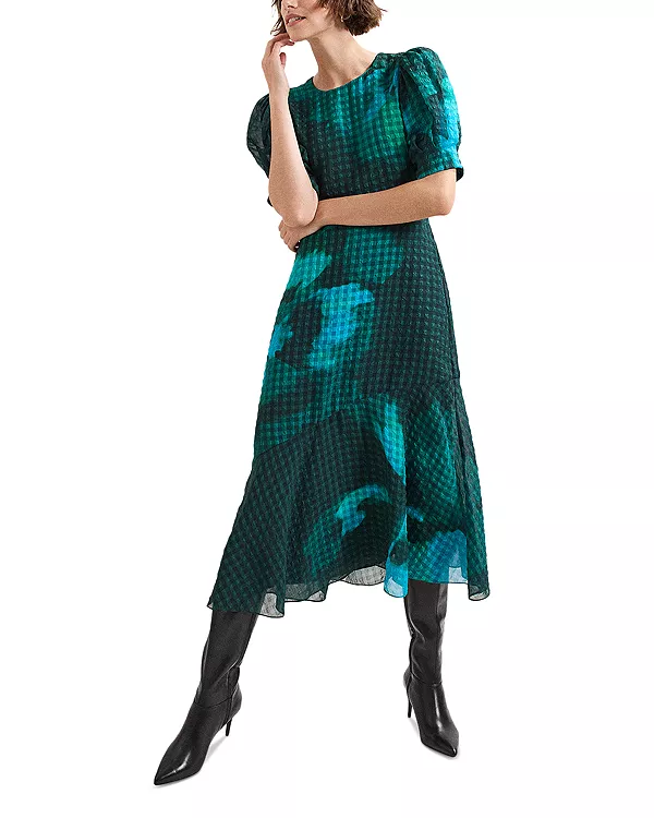 Платье миди с цветочным принтом от Нэнси Phase Eight, зеленый
Платье миди с цветочным принтом от Нэнси Phase Eight, зеленый