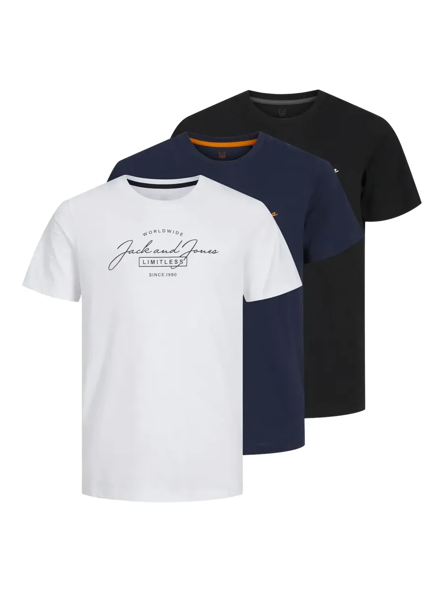 Детская футболка Jack & Jones "JJFERRIS TEE SS CREW NECK 3PK MP JNR" Jack & Jones Junior, синий
Детская футболка Jack & Jones "JJFERRIS TEE SS CREW NECK 3PK MP JNR" Jack & Jones Junior, синий