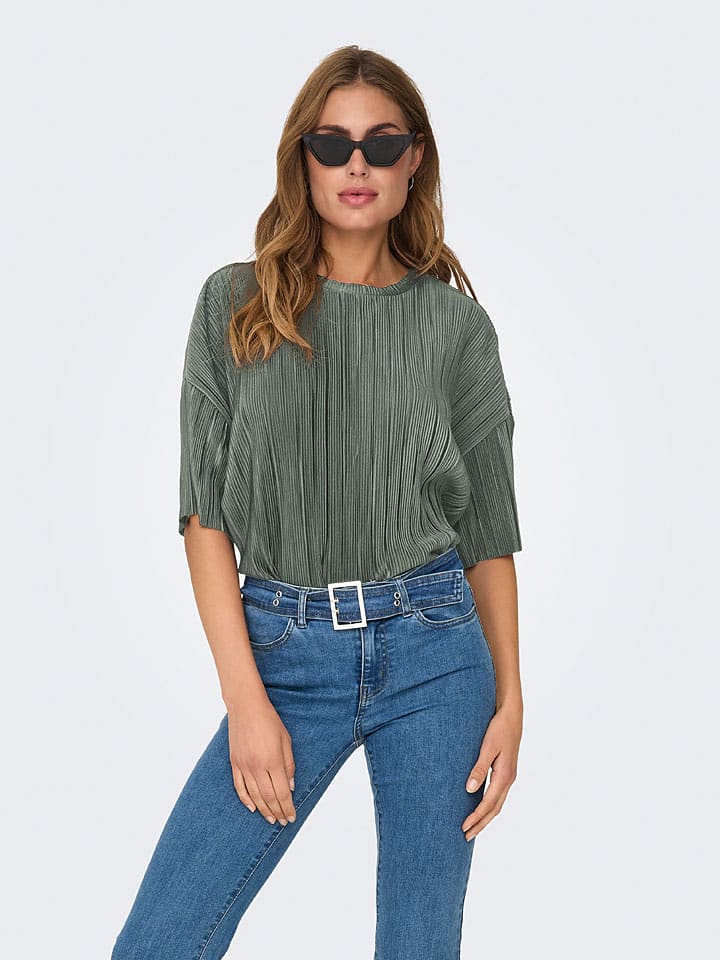 Футболка ONLY, зеленый 
Футболка ONLY, зеленый