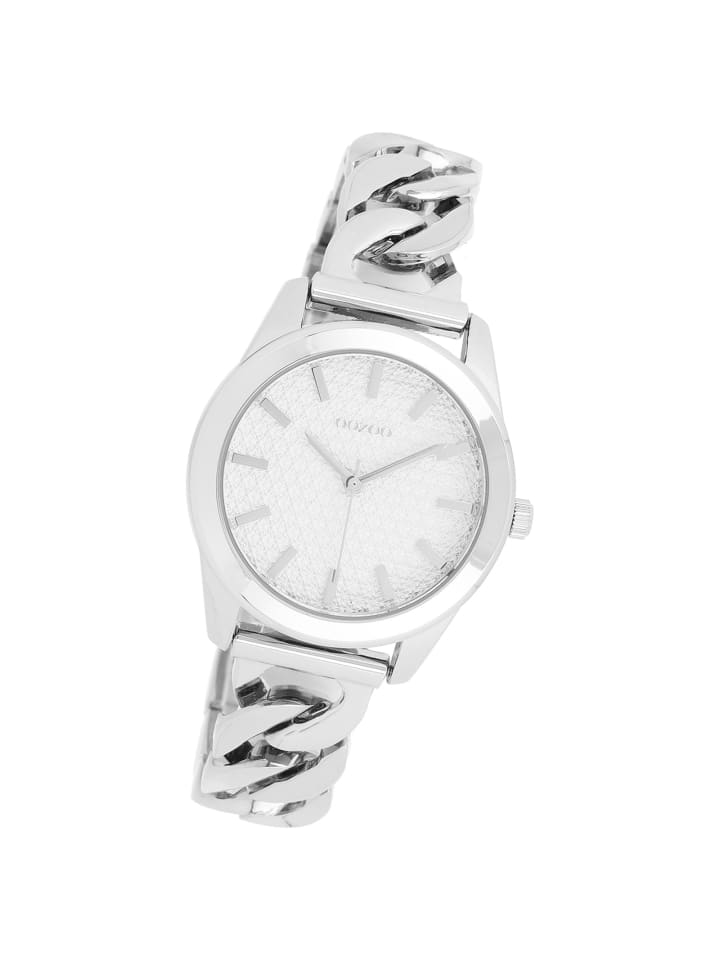 Аналоговые наручные часы Oozoo Timepieces, серебристые, средний размер (примерно 32 мм)
Аналоговые наручные часы Oozoo Timepieces, серебристые, средний размер (примерно 32 мм)