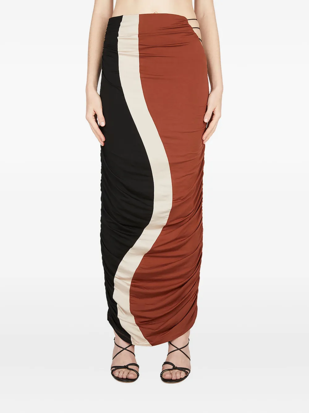 Юбка макси Elshadai со сборками Ahluwalia, черный
Юбка макси Elshadai со сборками Ahluwalia, черный