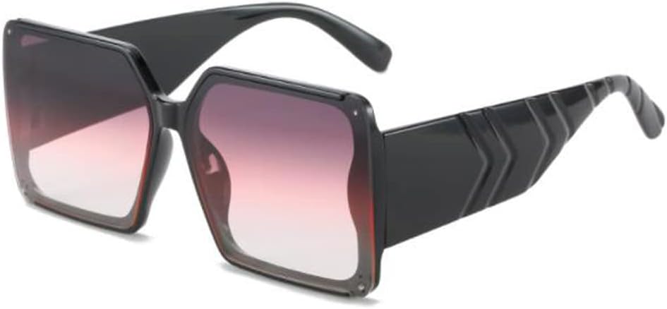 Квадратные солнцезащитные очки с широкой оправой и защитой от УФ-излучения для мужчин и женщин (черная оправа, верхняя часть серая, нижняя часть розовая) Weloveushop, Black Frame Gray Flakes
Квадратные солнцезащитные очки с широкой оправой и защитой от УФ-излучения для мужчин и женщин (черная оправа, верхняя часть серая, нижняя часть розовая) Weloveushop, Black Frame Gray Flakes