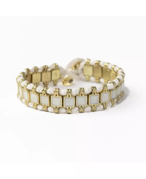 Браслет Джози эмалевый, маленький, с застежкой-петлей, коралловый Ink+Alloy, white
Браслет Джози эмалевый, маленький, с застежкой-петлей, коралловый Ink+Alloy, white