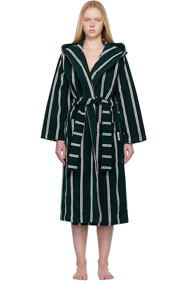 Терри халат с капюшоном Tekla, зеленый
Терри халат с капюшоном Tekla, зеленый