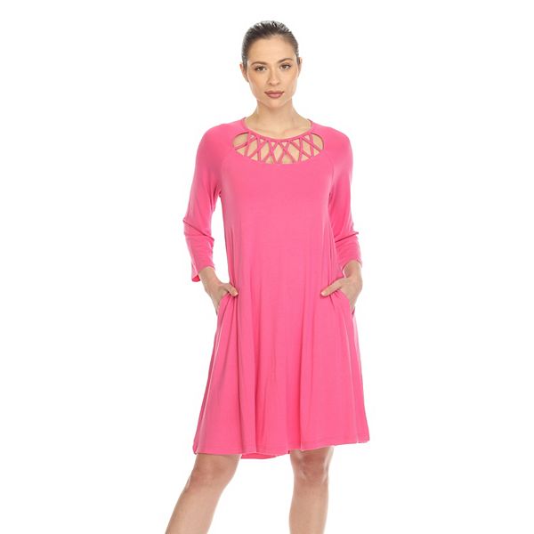 Женское платье миди с перекрестным вырезом Wm Fashion, Fuchsia
Женское платье миди с перекрестным вырезом Wm Fashion, Fuchsia