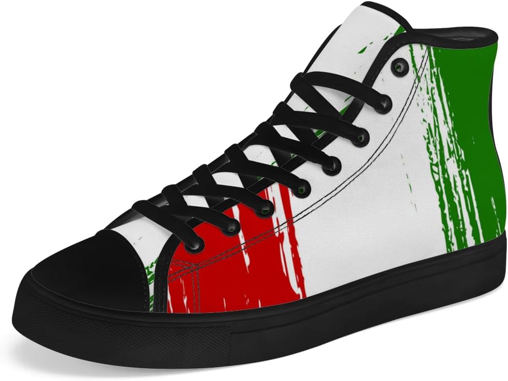 Женские и мужские кеды Chebing с флагом Италии на высокой подошве, высокие кроссовки из холста, красный
Женские и мужские кеды Chebing с флагом Италии на высокой подошве, высокие кроссовки из холста, красный