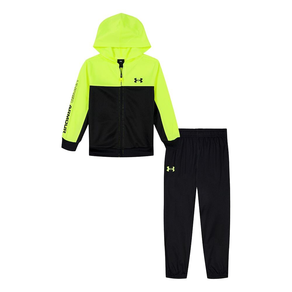 Комплект из 2 предметов с камуфляжной толстовкой и спортивными штанами Under Armour для малышей и мальчиков, желтый
Комплект из 2 предметов с камуфляжной толстовкой и спортивными штанами Under Armour для малышей и мальчиков, желтый