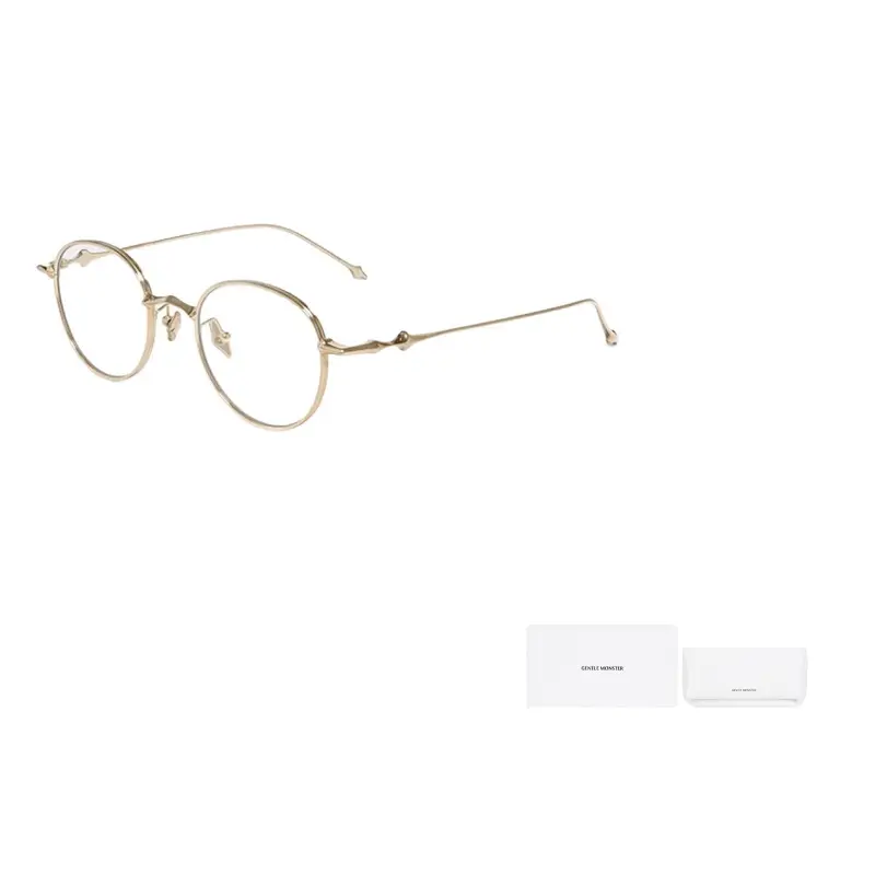 GENTLE MONSTER Круглая оправа для очков, Gold
GENTLE MONSTER Круглая оправа для очков, Gold