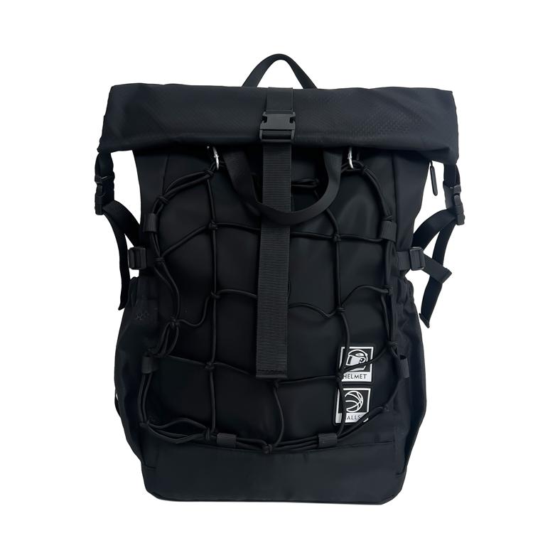 DCLOUD Нейлоновый рюкзак унисекс черно-серый, Black
DCLOUD Нейлоновый рюкзак унисекс черно-серый, Black