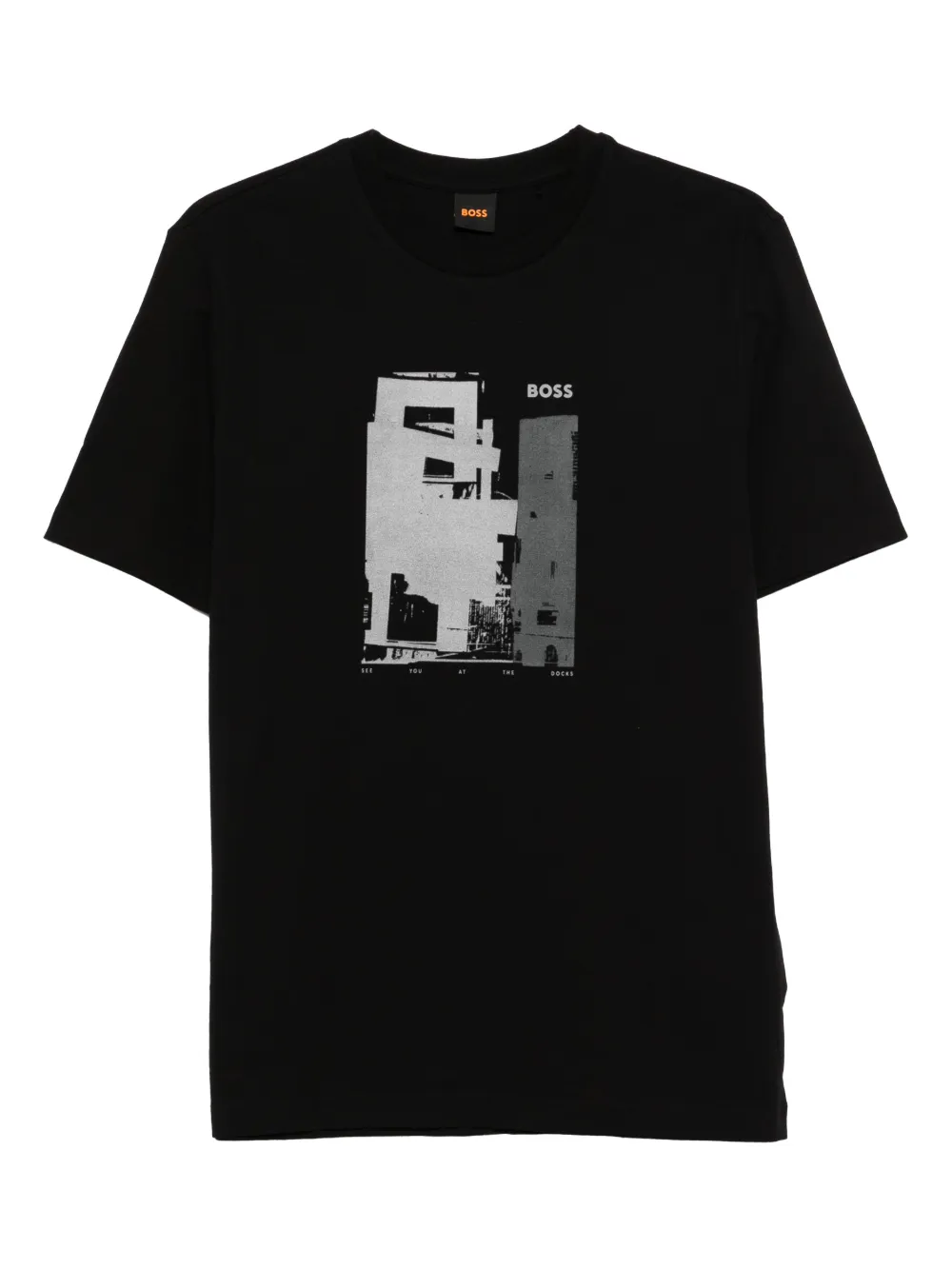 Футболка с графическим принтом Boss, черный
Футболка с графическим принтом Boss, черный