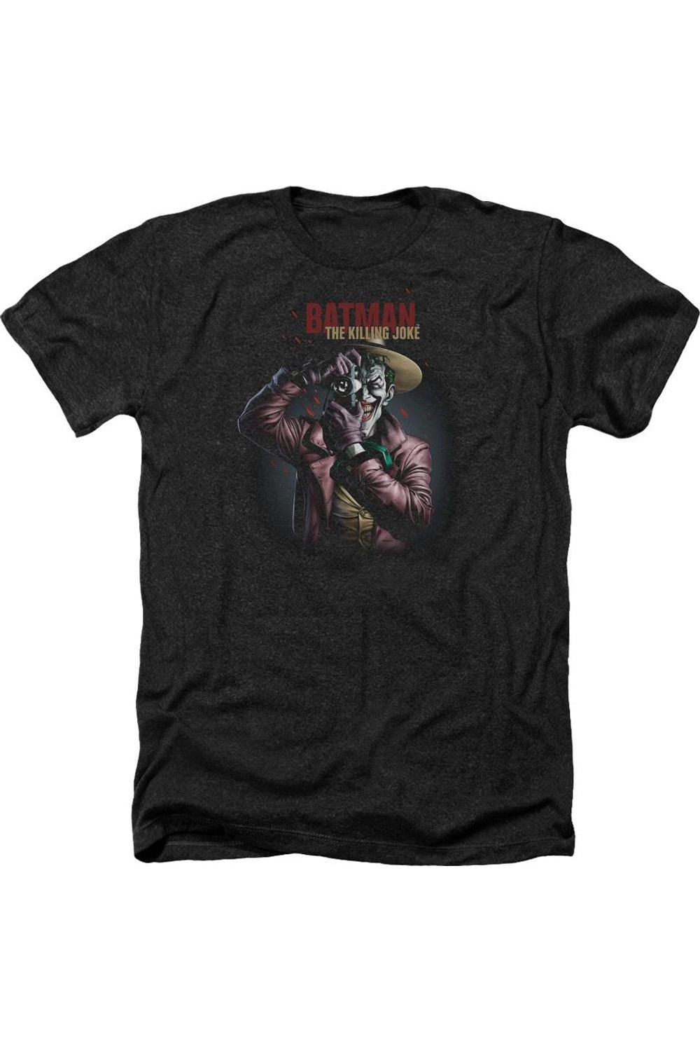 Футболка / футболка Batman Killing Joke Camera для взрослых Heather Gildan, черный
Футболка / футболка Batman Killing Joke Camera для взрослых Heather Gildan, черный