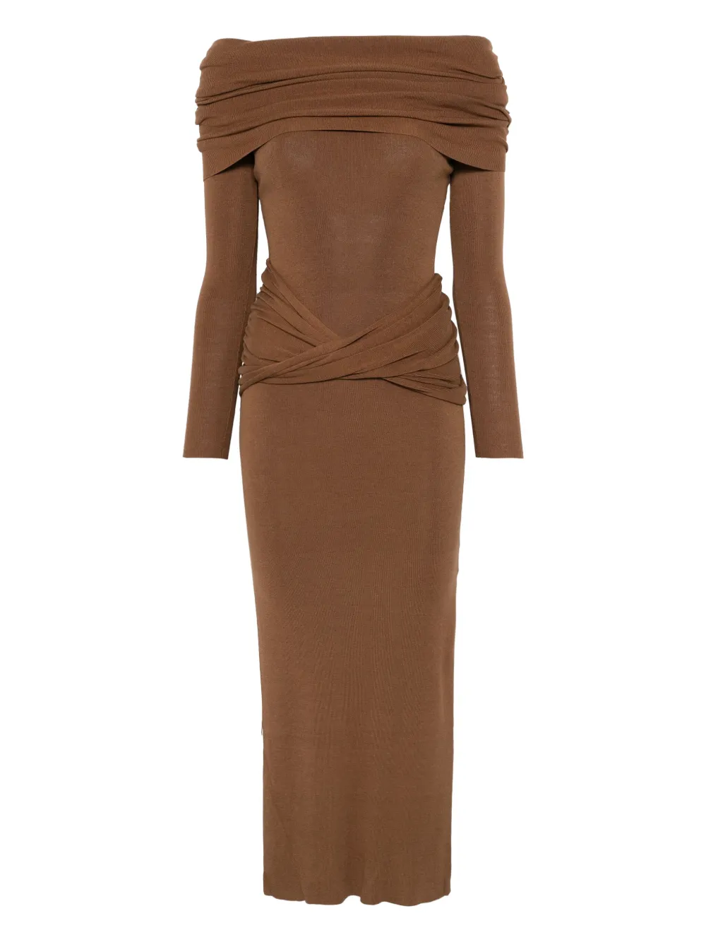 Трикотажное платье макси Aya Muse, коричневый
Трикотажное платье макси Aya Muse, коричневый