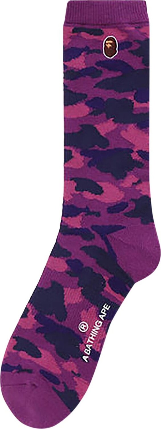 Носки BAPE Color Camo Ape Head One Point 'Purple', фиолетовый
Носки BAPE Color Camo Ape Head One Point 'Purple', фиолетовый