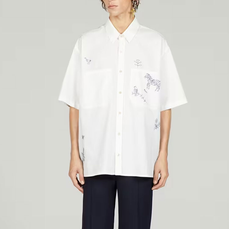 Рубашка мужская белая Gucci, белый
Рубашка мужская белая Gucci, белый