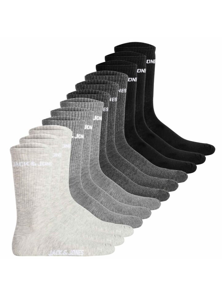 Носки Jack & Jones 12er Pack, цвет schwarz/grau
Носки Jack & Jones 12er Pack, цвет schwarz/grau