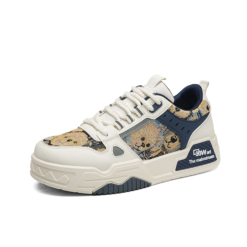 Низкие мужские кроссовки SHOUBA, White Blue
Низкие мужские кроссовки SHOUBA, White Blue