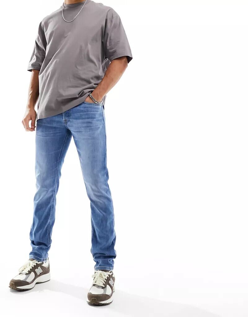 Зауженные джинсы Jack & Jones Glenn синего цвета с облегающим кроем, Синий, Зауженные джинсы Jack & Jones Glenn синего цвета с облегающим кроем
Зауженные джинсы Jack & Jones Glenn синего цвета с облегающим кроем, Синий, Зауженные джинсы Jack & Jones Glenn синего цвета с облегающим кроем