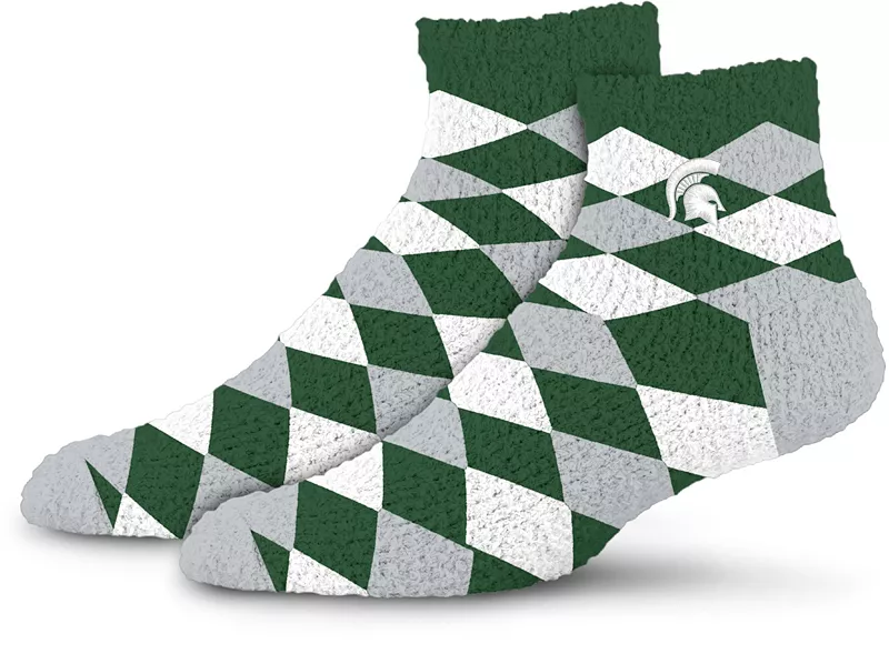 Носки с талисманом для босых ног молодежи штата Мичиган Spartans Crew For Bare Feet
Носки с талисманом для босых ног молодежи штата Мичиган Spartans Crew For Bare Feet