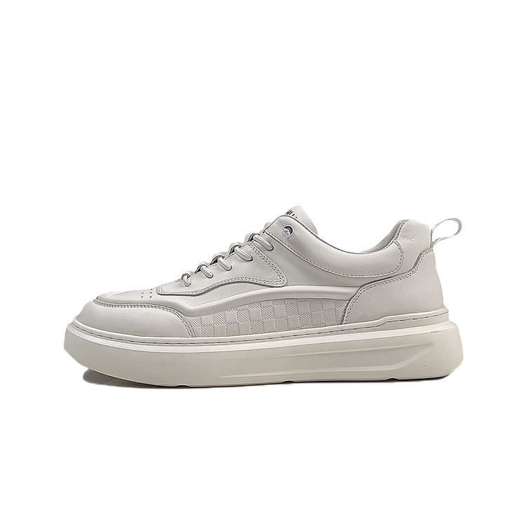 Devanro Нескользящие износостойкие низкие повседневные туфли мужские белые 
Devanro Нескользящие износостойкие низкие повседневные туфли мужские белые