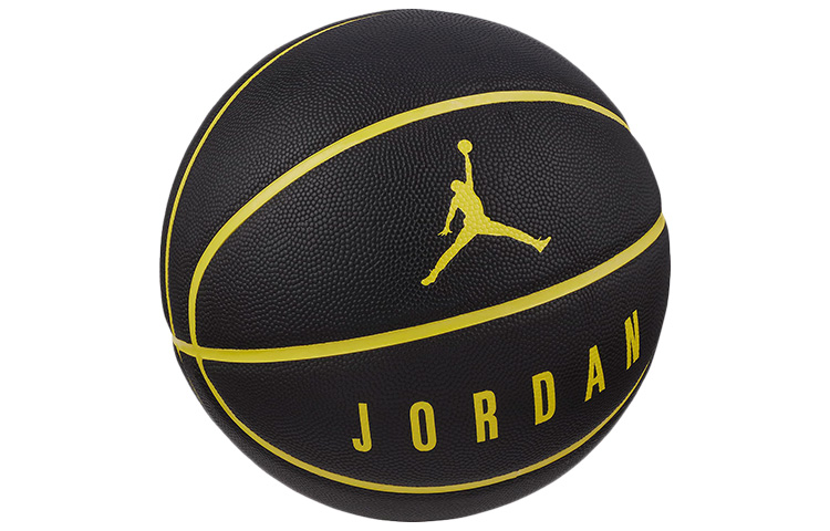 Jordan Баскетбольный мяч PU черный желтый размер 7 тренировочный мужской
Jordan Баскетбольный мяч PU черный желтый размер 7 тренировочный мужской