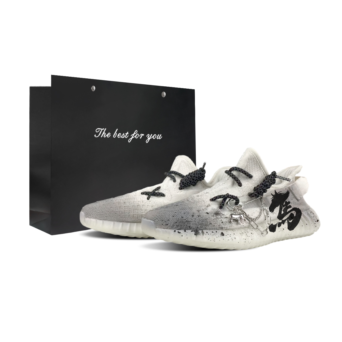 Yeezy Boost 350 V2 устойчивые к истиранию низкие повседневные кроссовки unisex Adidas Originals, черный/белый
Yeezy Boost 350 V2 устойчивые к истиранию низкие повседневные кроссовки unisex Adidas Originals, черный/белый