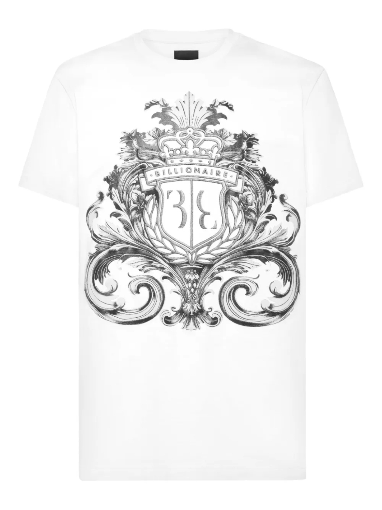 Футболка с принтом герба Billionaire, белый
Футболка с принтом герба Billionaire, белый