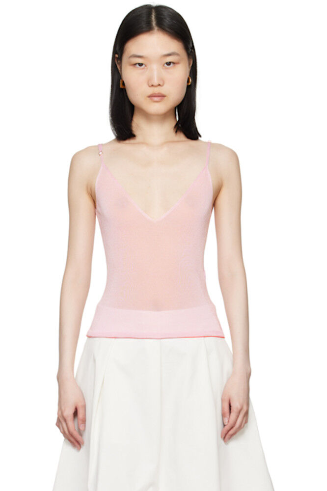 Розовый - Майка La Casa 'La maille Spallina' JACQUEMUS
Розовый - Майка La Casa 'La maille Spallina' JACQUEMUS