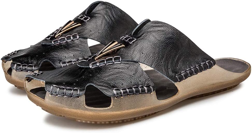 Мужские сандалии-шлепанцы для летнего отдыха на улице, кожаные дышащие вьетнамки для пляжа, мягкие с открытым носком, повседневные тапочки Yuper, черный
Мужские сандалии-шлепанцы для летнего отдыха на улице, кожаные дышащие вьетнамки для пляжа, мягкие с открытым носком, повседневные тапочки Yuper, черный
